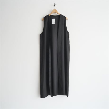 継続販売品 / unefig. / Long vest / 2505-0014