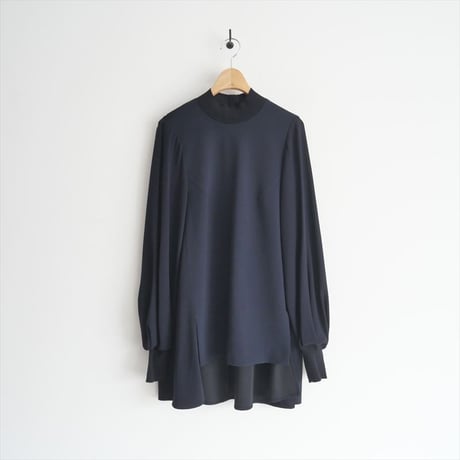 2022 / 未使用 / DEUXIEME CLASSE購入品 / ENFOLD / DOUBLECLOTH リブブラウス / 22050510000010 / 2504-0549