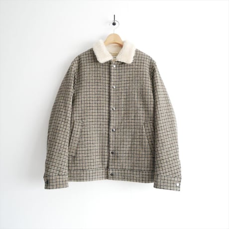 2022AW / R&D.M.Co-/OLDMANS TAILOR / omt-aw807 TWEED BOA BLOUSEN GUN CLUB CHECK / 2500-0358