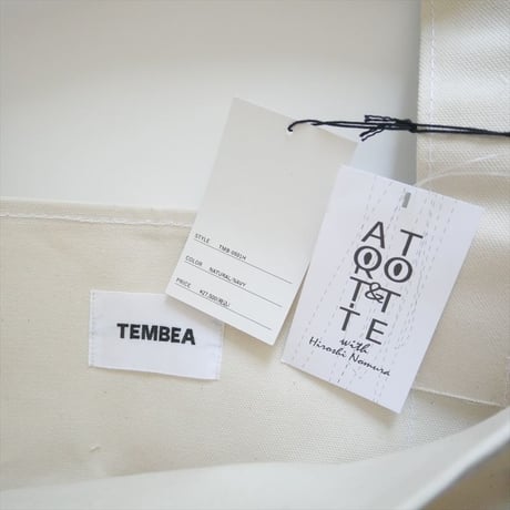 2025SS・人気完売品 / 未使用 / RIVORA×現代美術家の野村浩さんコラボ / TEMBEA / BAGUETTE TOTE Merandi / 2508-0622