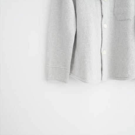 〇継続販売品 / GALERIE VIE / ファインウール シャツカラー オーバーカーディガン / 23023402304 / 2508-1239