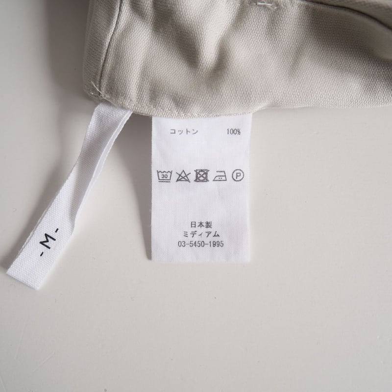 -M-medium オーバーオール hilary ホワイト 美品/定価3.9万】ミディアム -M- medium *hilary オーバーオール