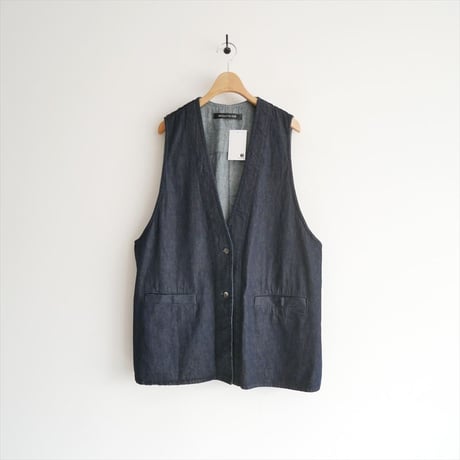 継続販売品 / mizuiro ind / denim vest / 3-230102 / 2603-0809