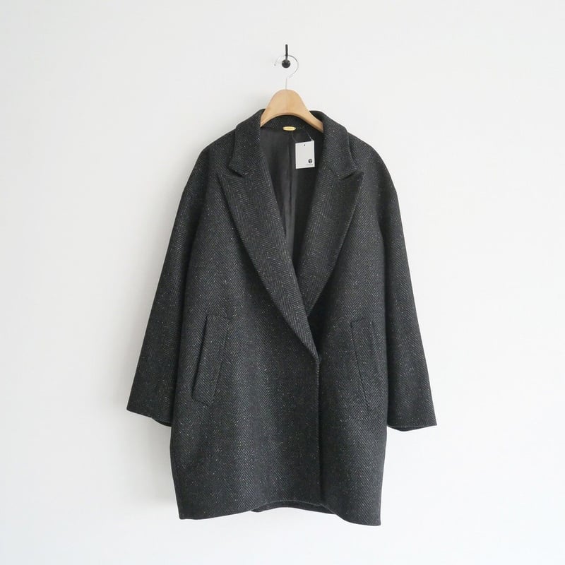 2021AW / DEUXIEME CLASSE / ネップツイード ハーフコート / 2 2021AW / DEUXIEME CLASSE / ネップツイード ハーフコート / 2