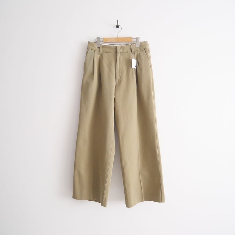 2022 / 未使用 / Americana / Chino Tuck Wide Pants