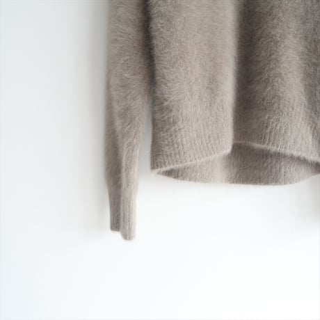 2023AW / 未使用 / AP STUDIO / Fur Knit Pullover / 23080586210030 / 2411-0957