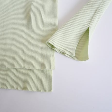 2022SS / 未使用 / Ron Herman別注 / AURALEE / RIB BOAT NECK L/S TEE / A22SB01RH / 2501-0820