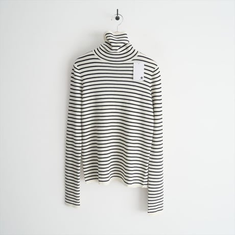 2022AW / L'Appartement / Border Turtleneck Knit / 22080560203530 / 2403-0167