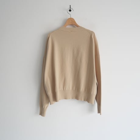 2023SS / journal standard luxe / ドライテンジク クルーネックプルオーバー（14GG） / 23080440005010 / 2401-0582