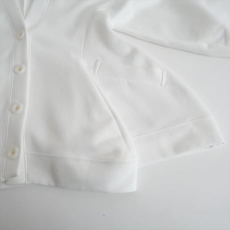 2024SS・人気完売品 / nagonstans / curve drape cardigan / 470HS880530 / 2412-0645