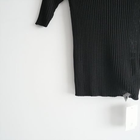 2023SS / NOBLE / シアーリブニット / 23080240108020 / 2312-1037