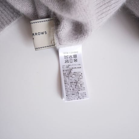 2025AW / UNITED ARROWS / フォックス ウール ラメ タートルネック ニット / 15131044840 / 2512-0717