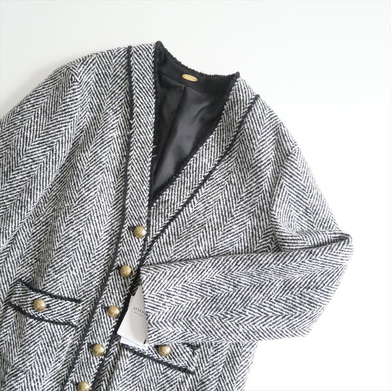 2022AW / 未使用 / DEUXIEME CLASSE / TWEED カーディガンジャ