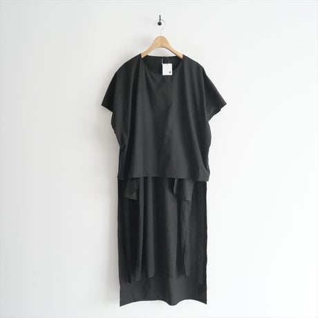 2023SS / 西荻窪poefuさんなどでお取扱い / LENSE / Slit Onepiece Fake α / L11-001 / 2311-0639