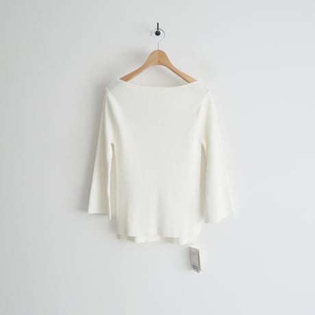 2022SS / 未使用 / L'Appartement / SLIT RIB KNIT PULLOVER / 22080560203010 / 2403-0794