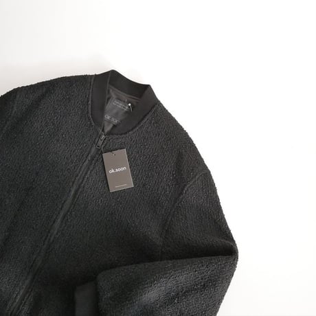 2024AW・人気完売品 / 未使用 / ok.soon / tweed blouson / 2512-0736