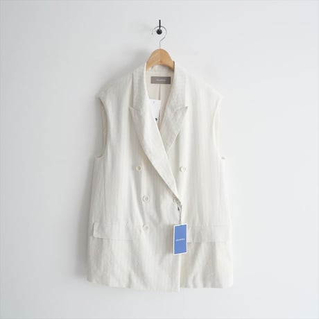 2024SS今季 / 未使用 / HELIOPOLE / DOUBLE BREASTED GILLET / 14003029012HN / 2405-2154