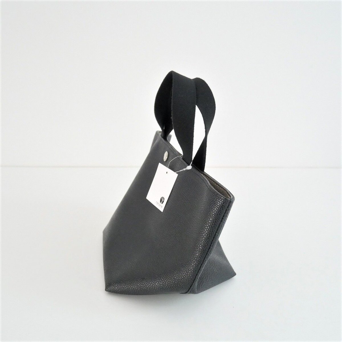 Herve Chapelier / 827GG(舟型トートM) ノワール×ノワール Herve Chapelier / 827GG(舟型トートM) ノワール×ノワール