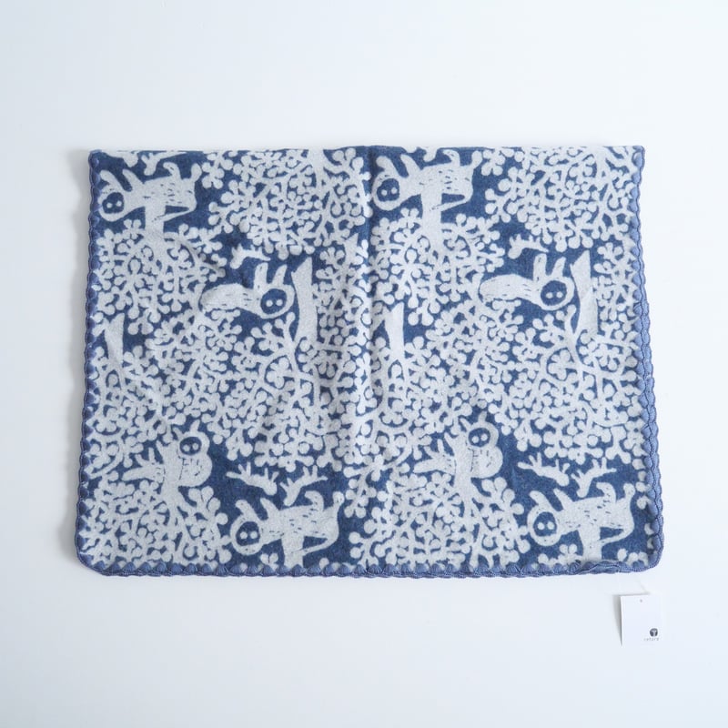 未使用　minä perhonen ブランケット　moon bear mina perhonen / ウールミニブランケット moon bear / 2307-10