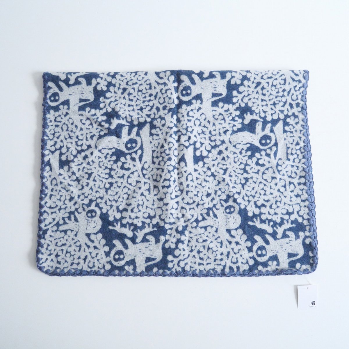 未使用　minä perhonen ブランケット　moon bear mina perhonen / ウールミニブランケット moon bear / 2307-10