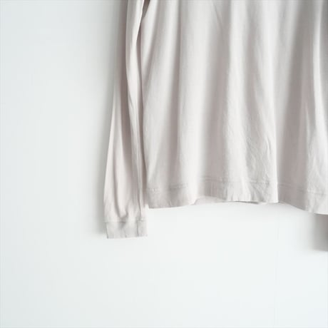 継続販売品 / 未使用 / 1dozen / オーガニックコットンシフォン ロングスリーブカットソー / 2405-0522