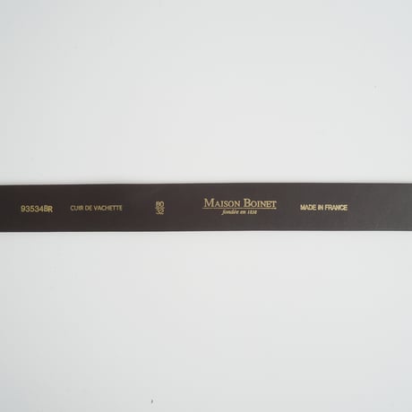 2022 / L'Appartement購入品 / MAISON BOINET / Leather Long Belt / 22099570000830 / 2403-0176