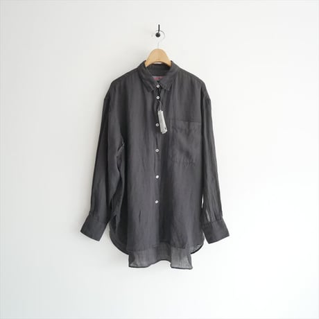 2025SS / 未使用 / SPICK&SPAN / ガーメントダイシアーラミーシャツ / 25050200807020 / 2601-2033