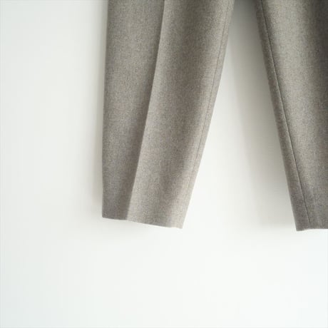 2023AW / LOEFF / サキソニー テーパードパンツ / 88142990145 / 2501-0121