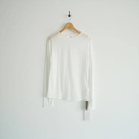 2023SS / 未使用 / Plage購入品 / JANE SMITH / SHEER CREW NECK トップス / 23070923004610 / 2511-0115