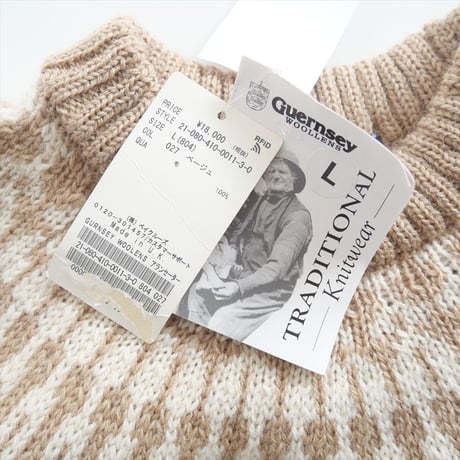 2021AW / 未使用 / JOURNAL STANDARD購入品 / GURNSEY WOOLENS / アランセーター / 21080410001130 / 2403-2002