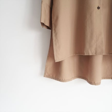 継続販売品 / CABaN / TOMORROWLAND / ウールツイル ハイネックロングシャツ / 39068406702 / 2406-2090