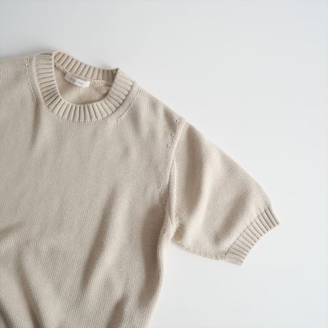 2023SS / Plage / 5G CO 半袖ニット / 23080922108010 / 2411-0588