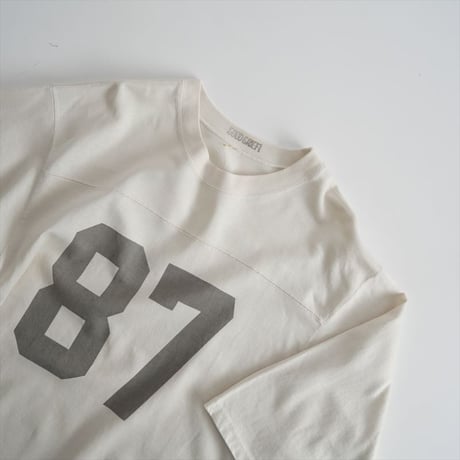 2024SS・人気完売品 / L'Appartement別注 / GOOD GRIEF! / FADED PRINT FOOTBALL TEE / 24070560212010 / 2410-0740