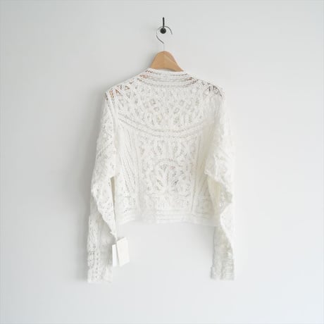 2023AW・人気完売品 / IENA LA BOUCLE / バテンレース ブラウス / 23051914373140 / 2412-0722
