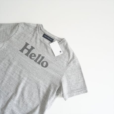 継続販売品 / MADISONBLUE / HELLO CREW NECK TEE / MB999-7101 / 2508-1203