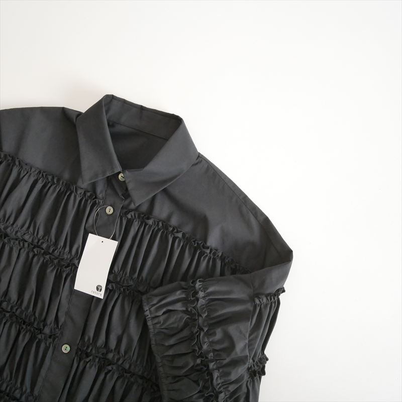 2025SS・人気完売品 / ENFOLD / TIERED GATHER SHIRT / 3