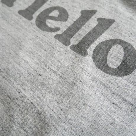継続販売品 / MADISONBLUE / HELLO CREW NECK TEE / MB999-7101 / 2508-1203