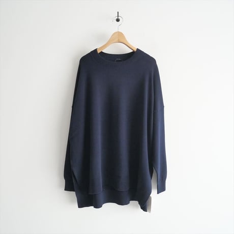 2023SS / 未使用 / journal standard luxe / ドライテンジク クルーネックスリットプルオーバー / 23080440000010 / 2405-0473