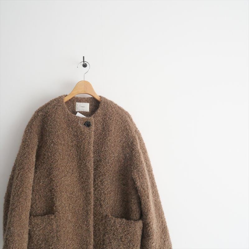 〇2023AW / IENA / ループツイードコクーンコート / 2302090005004