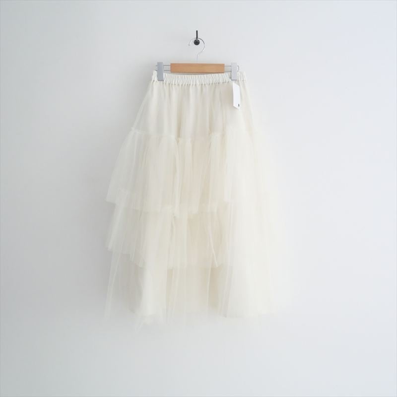 〇2024AW・人気完売品 / BLUELEA / Tulle tiered skirt /