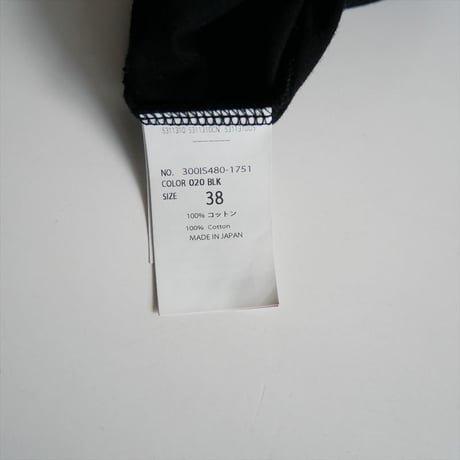 2025SS・人気完売品 / ENFOLD / CURVE-SEAM LONG-SLEEVE T-SHIRT / 300IS480-1751 / 2601-1034