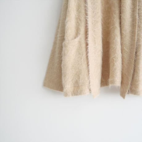 2023AW / 未使用 / FRAMeWORK / ALPACA MIX FUR ガウンカーディガン / 23080220206040 / 2402-0510