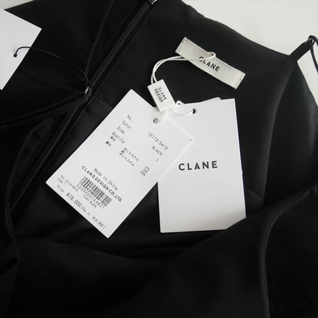 2022SS / 未使用 / CLANE / VOLUME GATHER CAMISOLE DRESS / 12112-5412 / 2405-2097