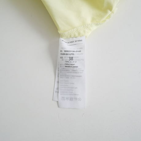 ENFOLD / SPRING BASIC SHIRT / 300GS130-2160 / 2403-0384