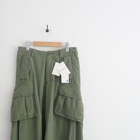 2022AW / 未使用 / L'Appartement購入品 / MADISONBLUE / CARGO LONG SK REMAKE LBS / MB224-6008 / 2508-0925