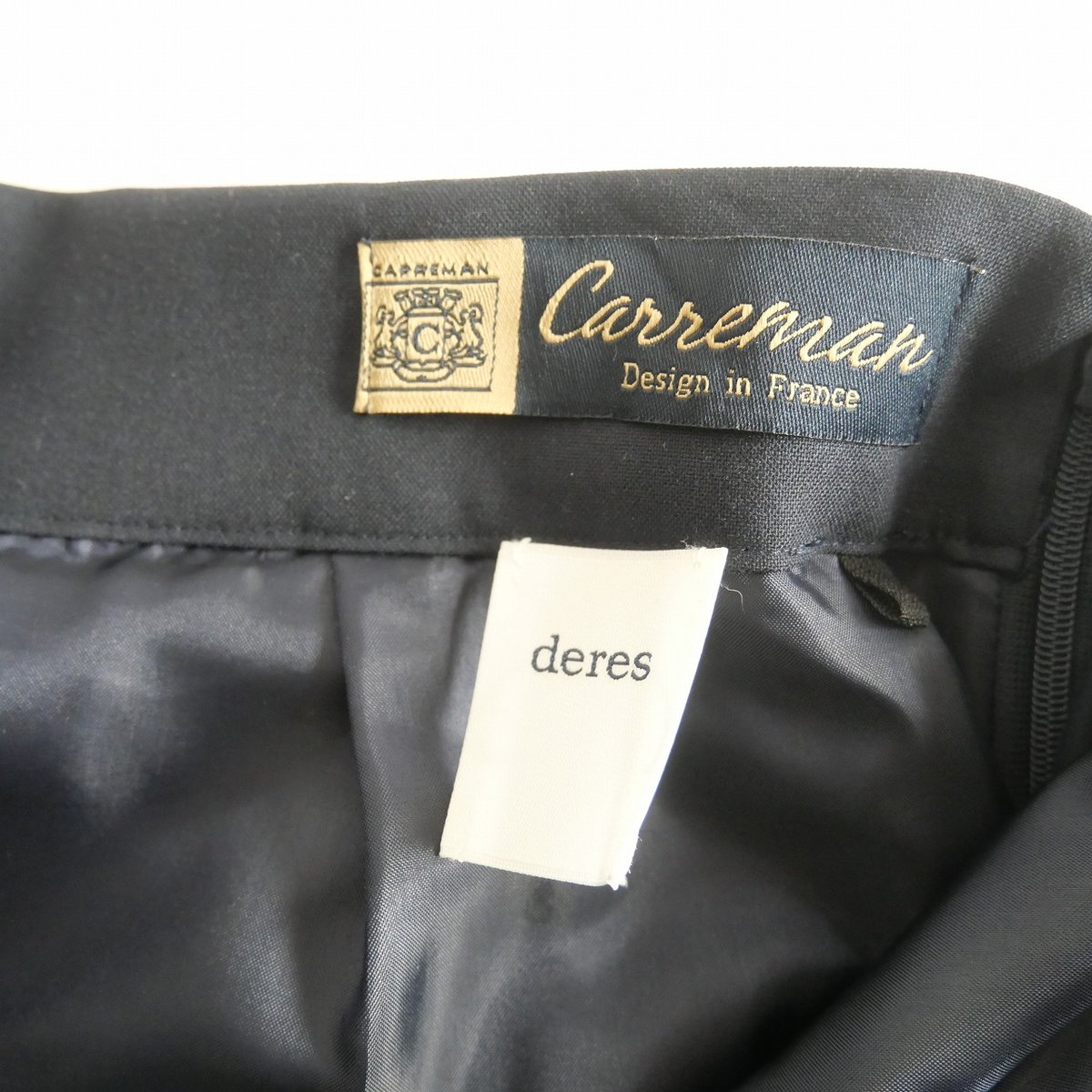 deres my muse skirt サイズ2 deres muse スカート deres(デレス) ミューズスカート 黒 size1