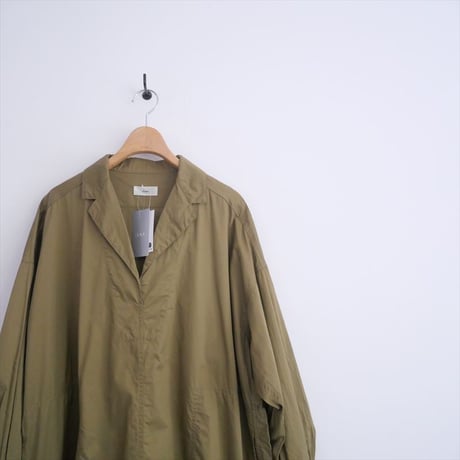 継続販売品・2025AW人気予約商品 / 未使用 / IENA / ハイカウントツイル シャツワンピ / 24040900901030 / 2507-0033