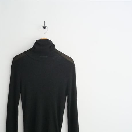 2023AW / 未使用 / DEUXIEME CLASSE / Sheer Rib タートルネックプルオーバー / 23080500803030 / 2506-0784