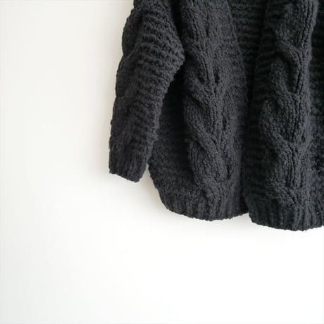 2025AW今季 / 未使用 / SLOBE IENA購入品 / IRONING / cable rough cardigan / 25080913002130 / 2511-0884