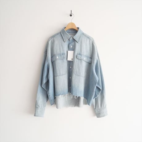 継続販売品 / Whim Gazette / デニムシャツ / WGZ1041104A0009 / 2507-0380